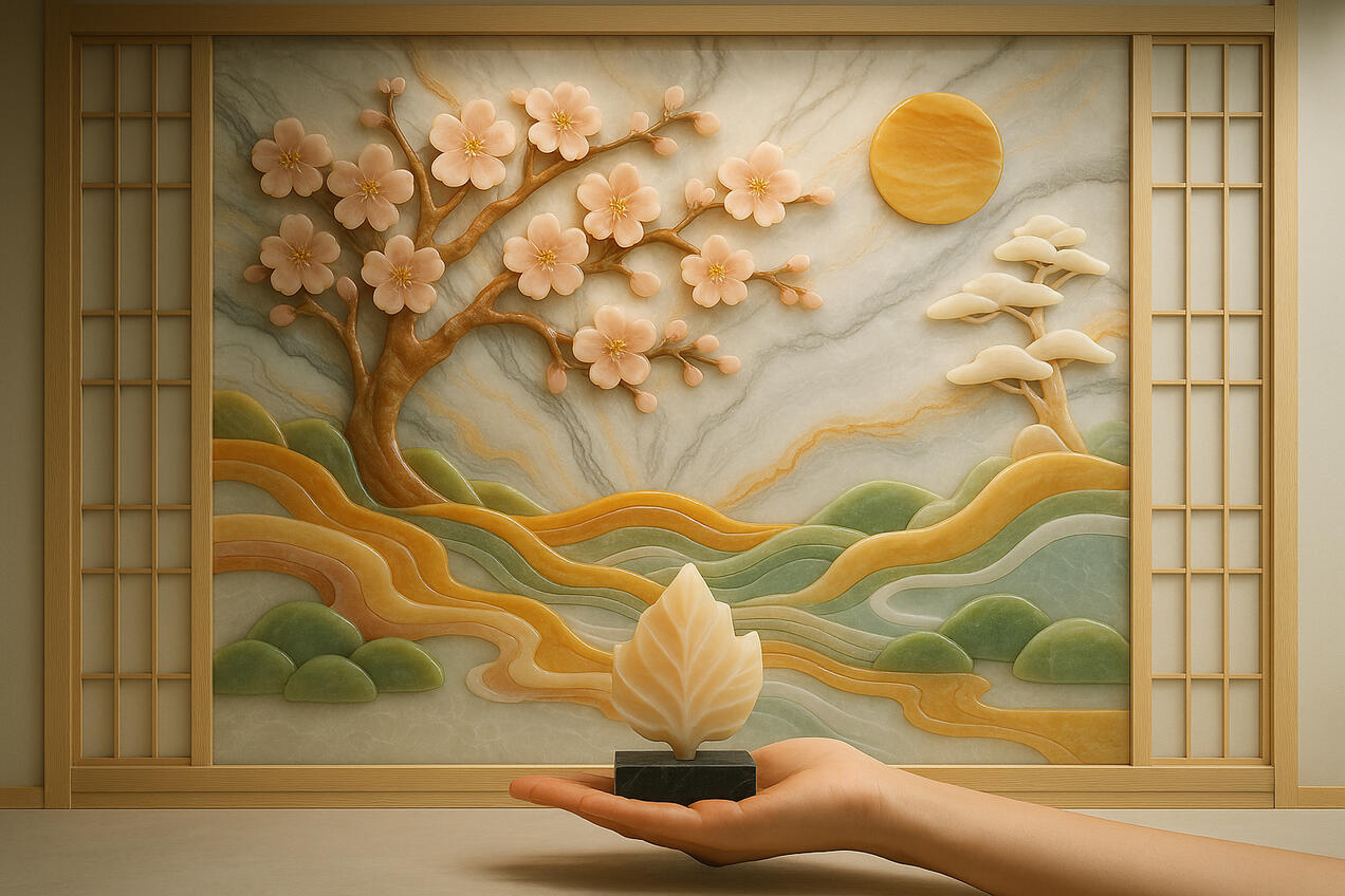Sacred Walls | Stone selected for spaces that hold presence.
